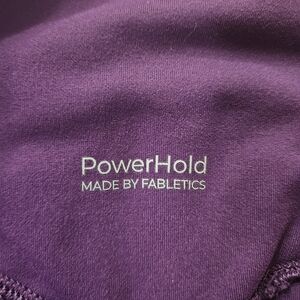 Fabletics PowerHold Purple Leggings